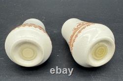 Vintage Furnivals Quail Brown Transferware China Set Made In England 53 Pieces