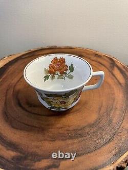 Vintage Georgetown Collection Wedgewood Lunch Set Kimono Pattern Cottage Floral