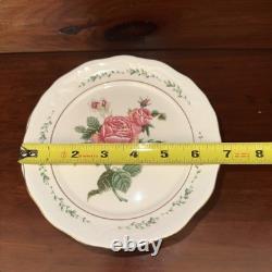 Vintage Gibson Cottage Rose Dinnerware For 8