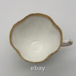 Vintage Hammersley Queen Anne Bone China Tea Set Floral Gold England 1950s-70s