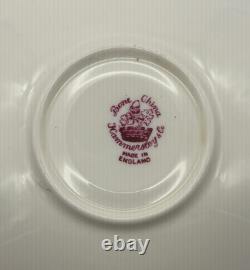 Vintage Hammersley Queen Anne Bone China Tea Set Floral Gold England 1950s-70s