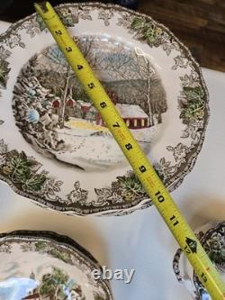 Vintage Johnson Bros Dinnerware Set All 97 Pieces Plates/cups/pitcher/bowls Etc