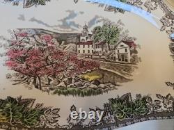 Vintage Johnson Bros Dinnerware Set All 97 Pieces Plates/cups/pitcher/bowls Etc