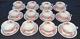 Vintage Johnson Bros. Winchester English China Set of 12 Teacups and Saucers