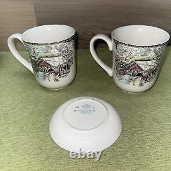 Vintage Johnson Brothers Coffee/tea Set, Made In England EUC