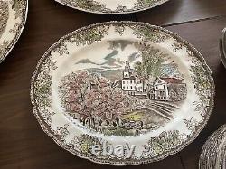 Vintage Johnson Brothers Made in England Friendly Village China Set