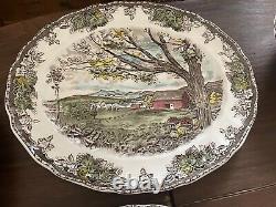 Vintage Johnson Brothers Made in England Friendly Village China Set