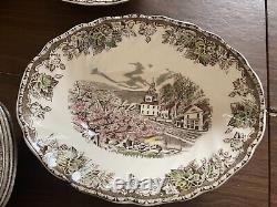 Vintage Johnson Brothers Made in England Friendly Village China Set