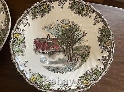 Vintage Johnson Brothers Made in England Friendly Village China Set