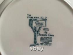 Vintage Johnson Brothers Made in England Friendly Village China Set