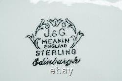 Vintage Lot of J & G Meakin England Ironstone Sterling Edinburgh Green China Set