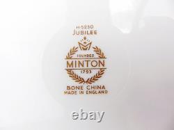Vintage Minton Bone China 4 Person 16 Piece Dinner Service / Set Jubilee Pattern