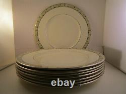 Vintage Minton Fine Bone China England Wimbledon Set of 8 Dinner Plates A