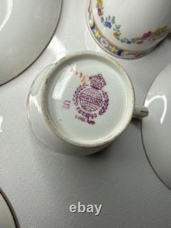 Vintage Mintons England Porcelain Tea Set Lot A4407 Cups Saucers Bowls 20 Pcs