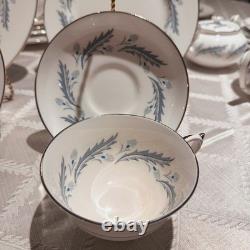 Vintage Paragon Bridal Leaf 24pc Bone China Set for 4 England MINT