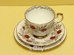 Vintage Paragon English Bone China Fascination 15 Piece Tea Set c 1956+