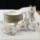 Vintage Paragon Victoriana Tea Set wt. Dinnerware, 22kt Gold Bone China England