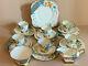 Vintage Plant Tuscan China 21 Piece Tea Set c 1939+ Made in England