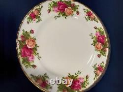 Vintage Royal Albert 8 Salad Plates Set Of 6 Old Country Roses Bone China