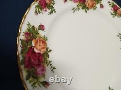 Vintage Royal Albert 8 Salad Plates Set Of 6 Old Country Roses Bone China