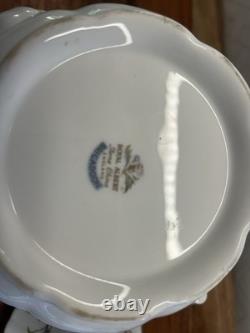 Vintage Royal Albert Bone China England Brigadoon Tea Pot Set Thistle 615851