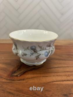 Vintage Royal Albert Bone China England Brigadoon Tea Pot Set Thistle 615851