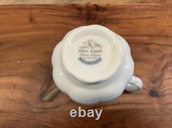 Vintage Royal Albert Bone China England Brigadoon Tea Pot Set Thistle 615851