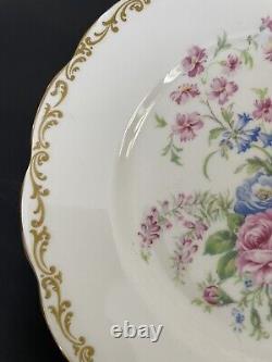Vintage Royal Albert Bone China Nosegay England Dinner Plates 9 Set Of 11