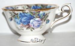 Vintage Royal Albert Bone china England Moonlight Rose tea set of 23