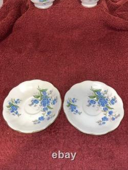 Vintage Royal Albert Coffee Set 15 Pieces Sooo BEAUTIFUL Bone China England