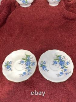 Vintage Royal Albert Coffee Set 15 Pieces Sooo BEAUTIFUL Bone China England