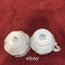 Vintage Royal Albert Coffee Set 15 Pieces Sooo BEAUTIFUL Bone China England