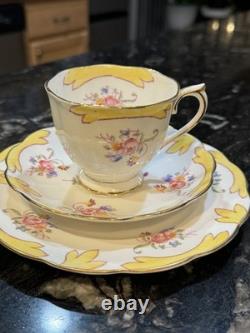 Vintage Royal Albert Crown China England 4 Sets (12 Pc Total)