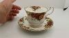 Vintage Royal Albert Old Country Roses China Teacup And Saucer