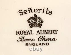 Vintage Royal Albert Senorita Tennis Snack Set With Cup A