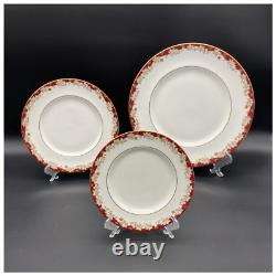 Vintage Royal Doulton China Set and Tea Set, Winthrop Pattern, 32 pieces