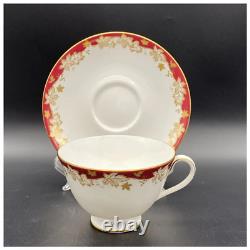 Vintage Royal Doulton China Set and Tea Set, Winthrop Pattern, 32 pieces