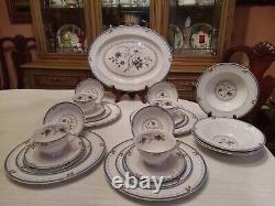 Vintage Royal Doulton England Bone China Old Colony 29 Pc. Dinner Set For 4