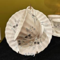 Vintage Royal Doulton Millefleur Bone China Tea Set H4953 14Pc Set of 6 MINT