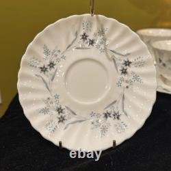 Vintage Royal Doulton Millefleur Bone China Tea Set H4953 14Pc Set of 6 MINT