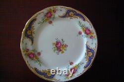 Vintage Royal Stafford England'Gloria' Bone China Set of 11 Dinner/Salad Plates