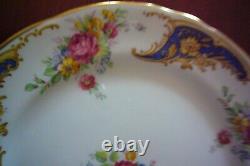 Vintage Royal Stafford England'Gloria' Bone China Set of 11 Dinner/Salad Plates