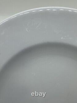 Vintage Set Of 9 Wedgwood England White Fine Bone China 8.25 Salad Plates EUC