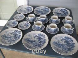 Vintage Set of 27 Pieces COUNTRYSIDE ENOCH WEDGWOOD ENGLAND LOT