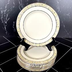 Vintage Set of 8 Minton Wimbledon Salad Plates 8 Fine Bone China England