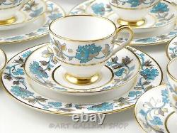 Vintage Tiffany & Co. Grosvenor England RICHMOND 8 CUPS 8 SAUCER 8 PLATES SET