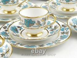 Vintage Tiffany & Co. Grosvenor England RICHMOND 8 CUPS 8 SAUCER 8 PLATES SET