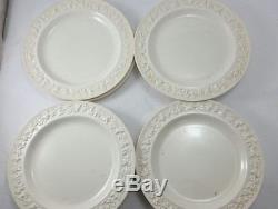Vintage WEDGWOOD ENGLAND Fine Bone China Dinnerware Set LOT Plates Cups Saucers