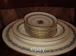 Vintage Wedgwood Appledore China 44 Pc Lot Platter Bowls Cups Plates England