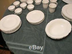 Vintage Wedgwood Bone China Set Made In England Countryware 57 Pieces